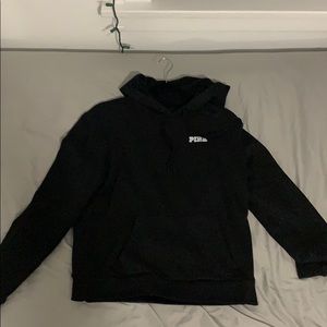 black vs PINK hoodie